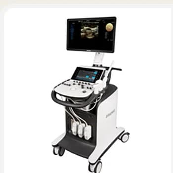 乳房超音波検査の機器